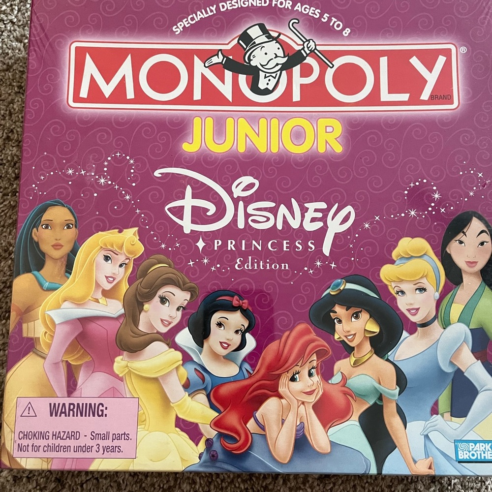 Monopoly Junior Disney Princess Edition